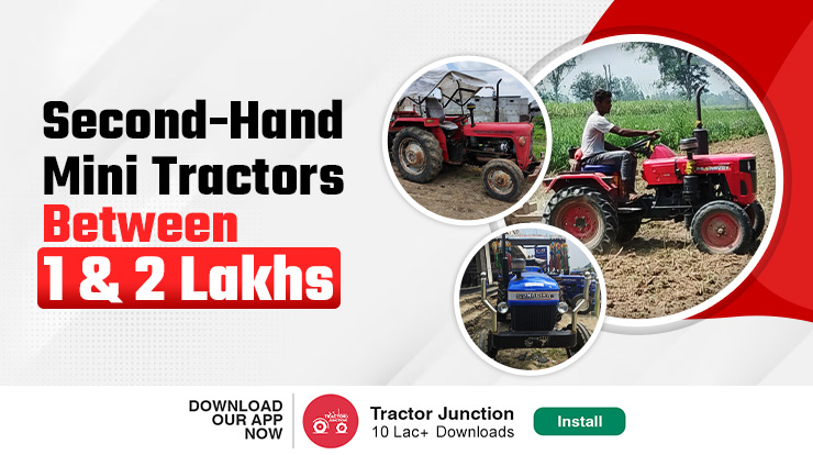Second Hand Mini Tractors Under 1-2 lakh