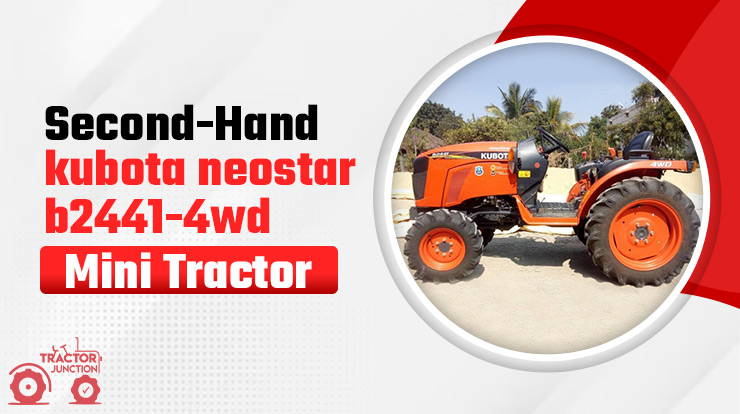 Second Hand Kubota Neostar b2441-4wd Mini Tractor