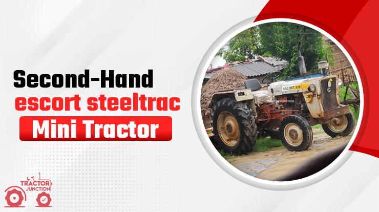 Second Hand Escort Steeltrac Mini Tractor