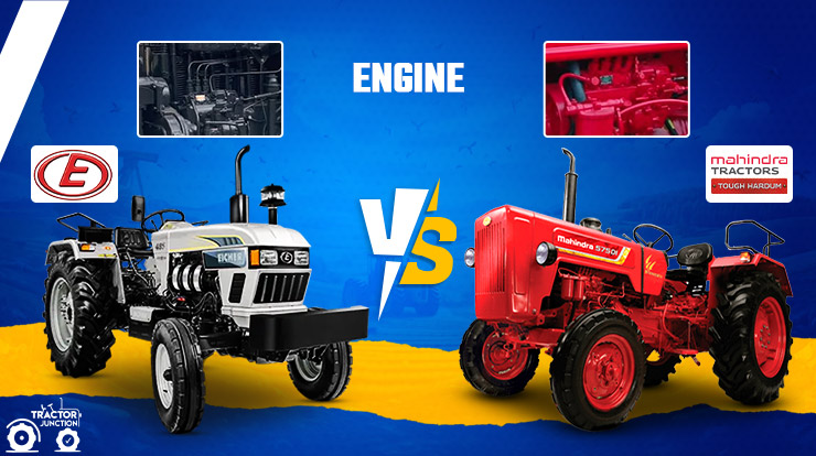 Engine Comparison of Mahindra 575 DI vs Eicher 485