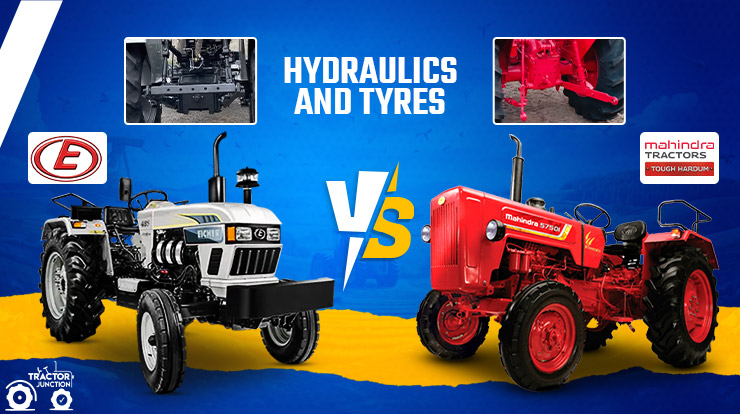 Hydraulics Comparison of Eicher 485 vs Mahindra 575 DI