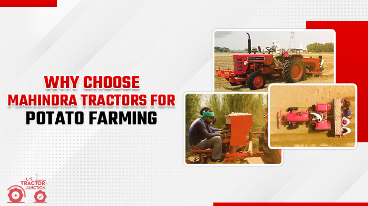 Choose Mahindra Tractors For Potato Farming