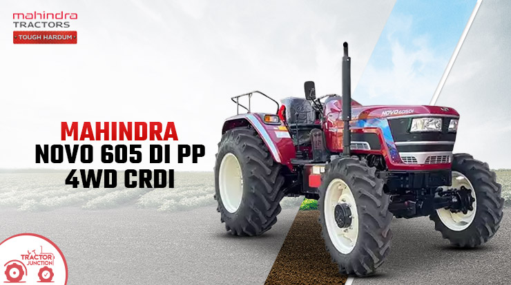 Mahindra Novo 605 DI PP 4WD CRDI Tractor