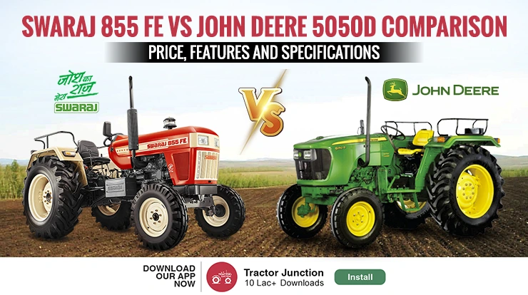 Swaraj 855 FE vs John Deere 5050D