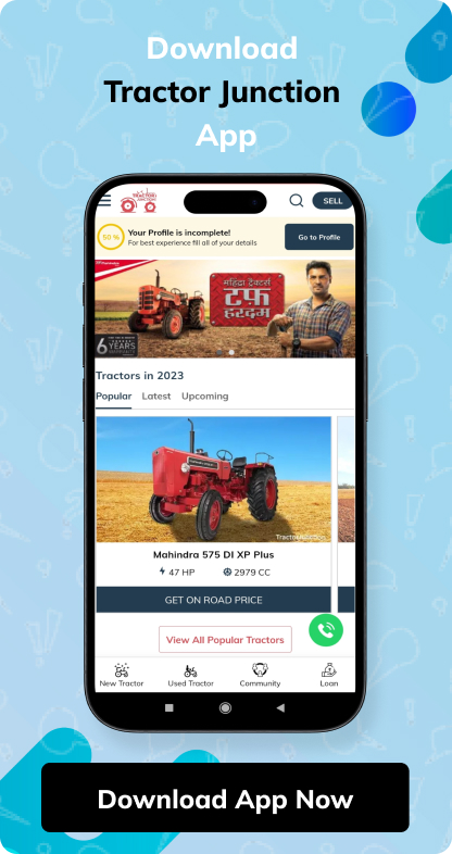 TractorJunction | Mobile App banner
